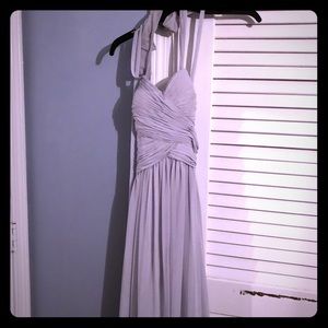 Gray bridesmaid/formal dress